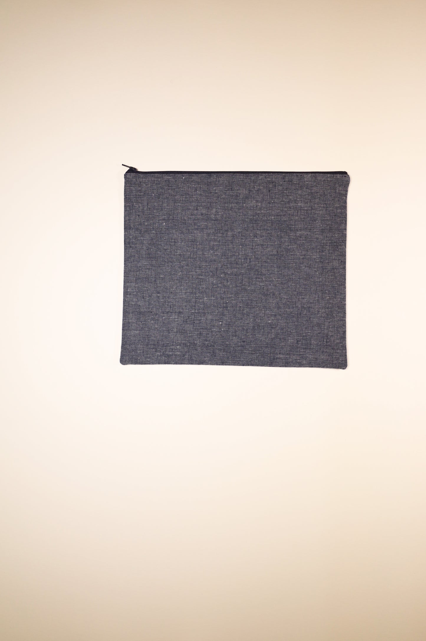 Navy Linen Pouch